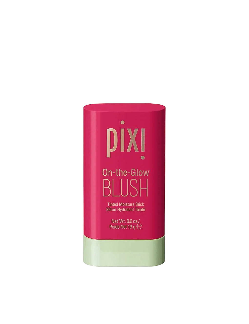 Pixi On the glow blush en barra.
